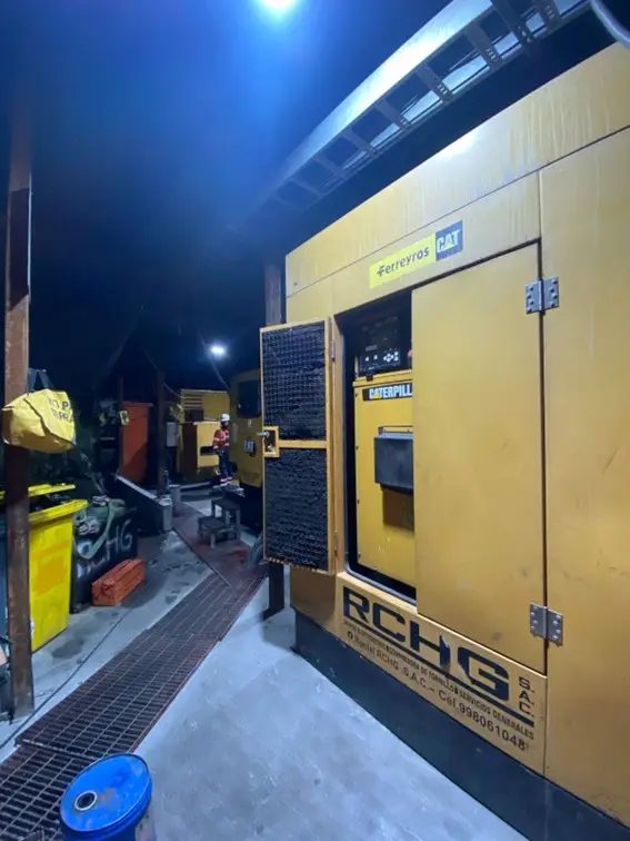 Galería de Puesta en Marcha de Sistema de Sincronismo para Casa de Fuerza Minera de 3.35 MW