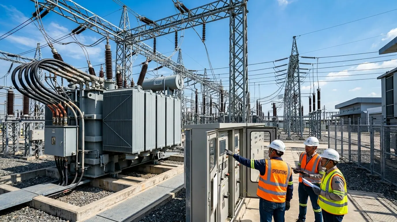 Instalación de plantas de generación térmica y subestaciones eléctricas en baja y media tensión por ingenieros de Syncro Andina.