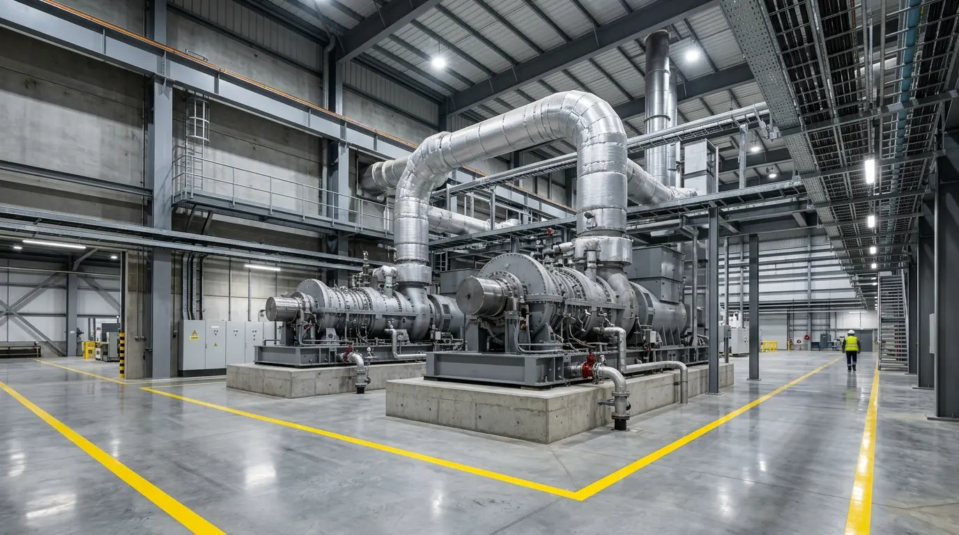 Montaje e instalación de plantas de generación térmica y sistemas electromecánicos industriales.